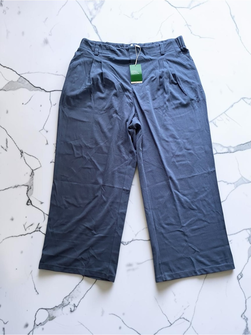 Halara Flex™ High Waisted Pocket Wide Leg Waffle Work Pants
